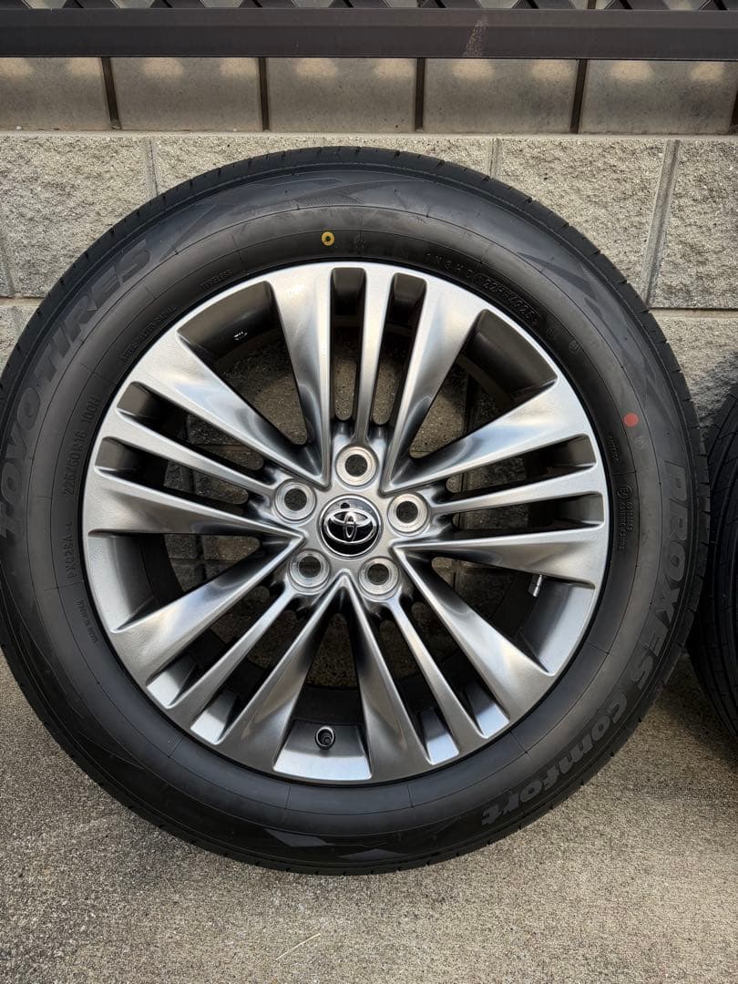 40 アルファード　純正タイヤ＆ホイールセット　新車外し