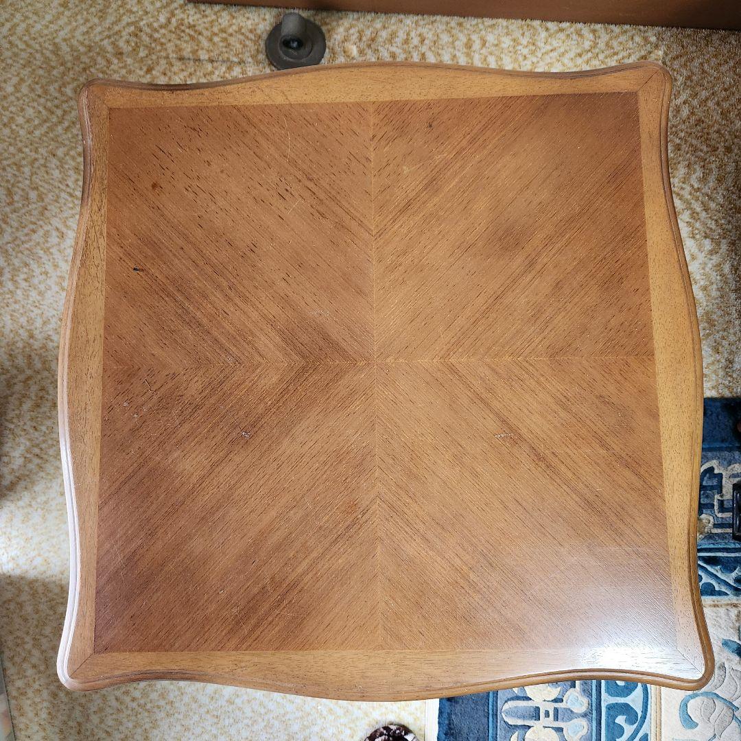 マルニ　木製スクエアテーブル