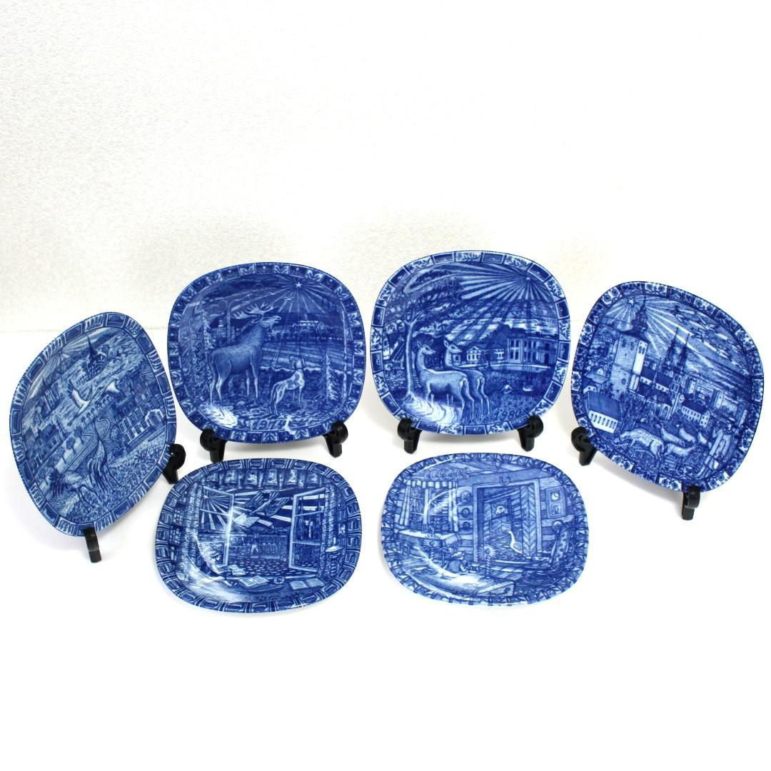 美品・ロールストランド 1974年 飾り皿　グンナーニールンド　北欧ヴィンテージ