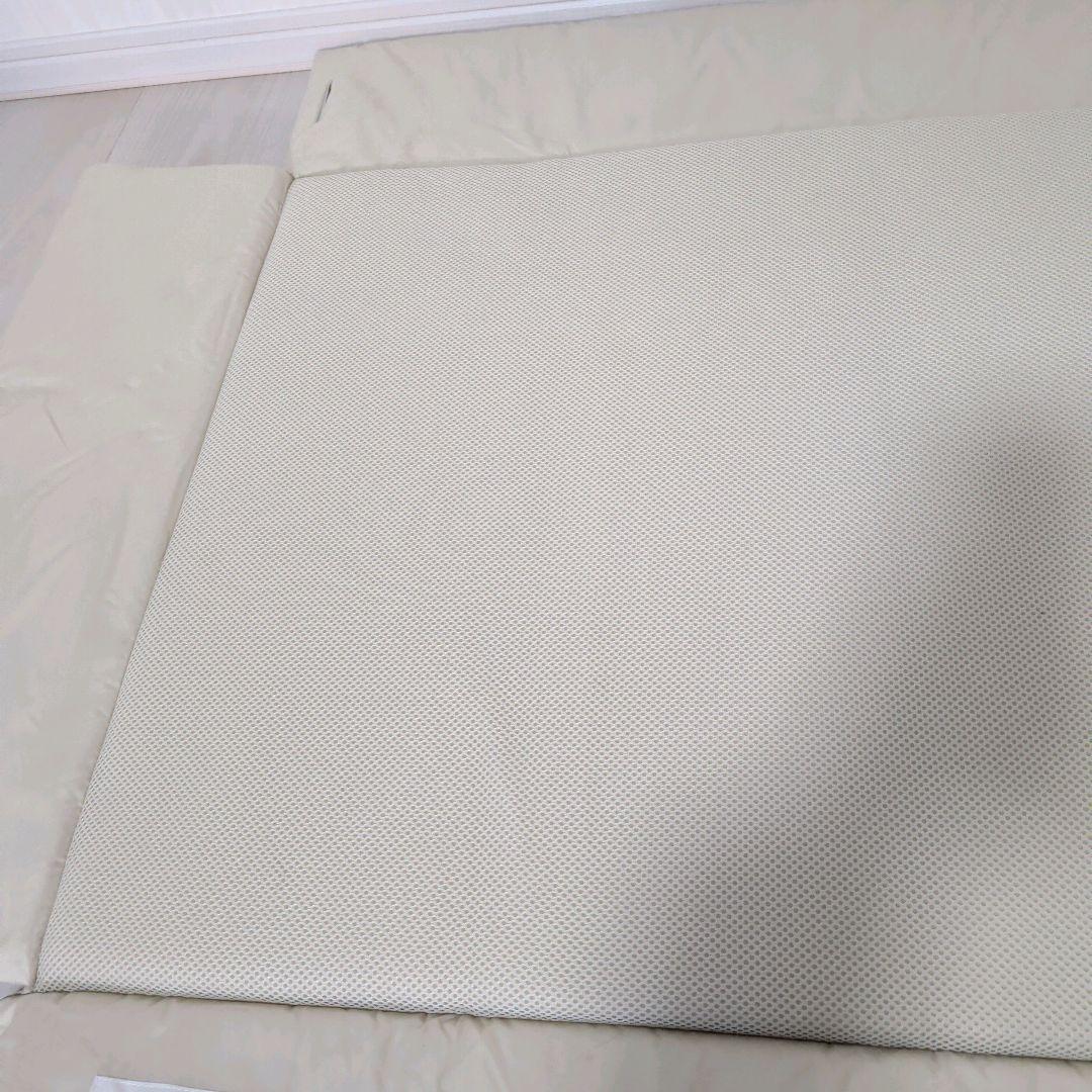 【美品】Aprica アップリカ ベビーベッド ココネルエアー ミルク