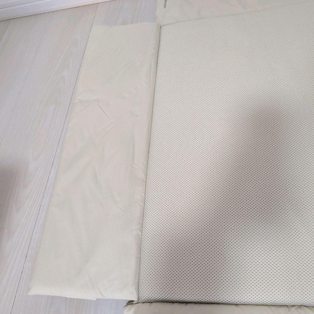 【美品】Aprica アップリカ ベビーベッド ココネルエアー ミルク