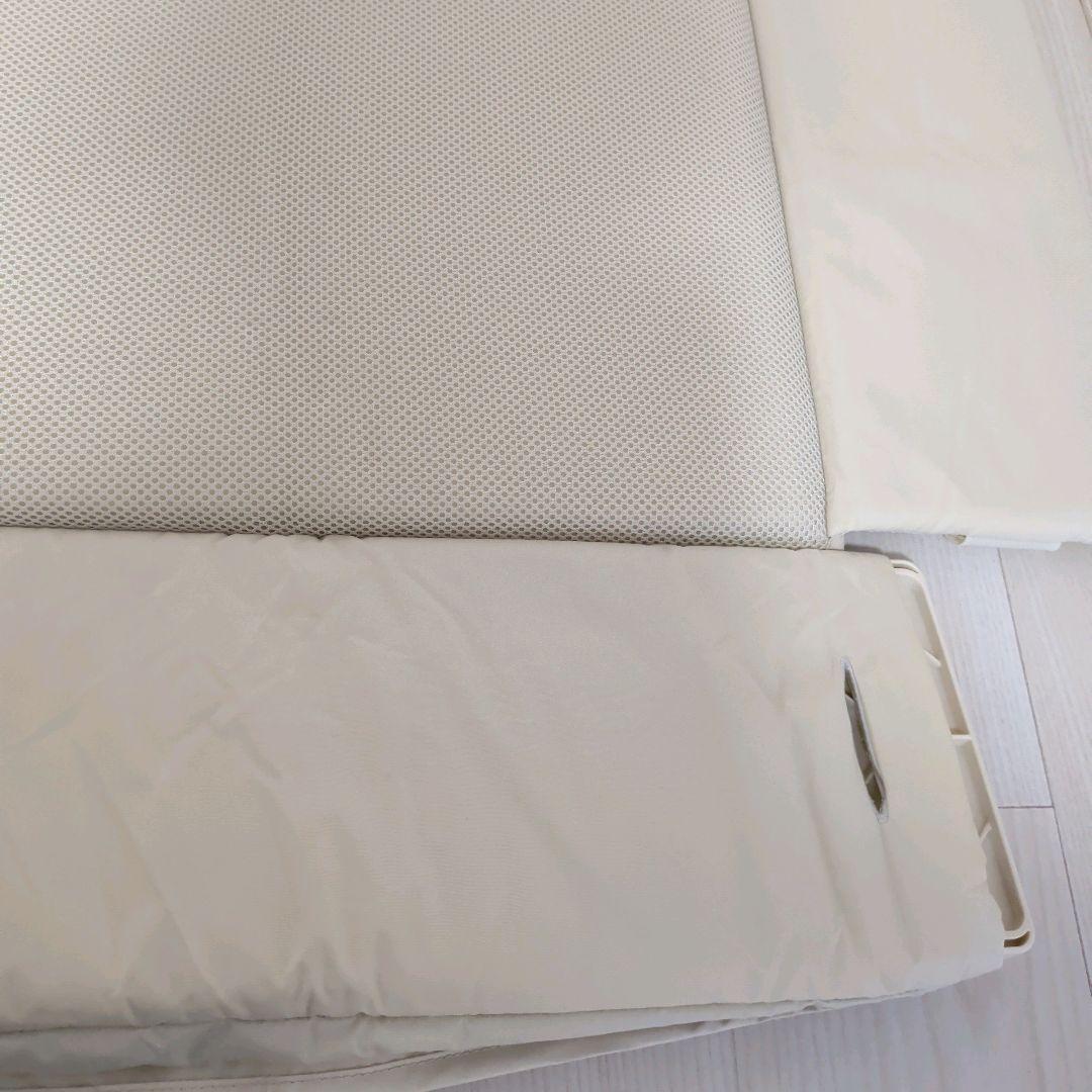 【美品】Aprica アップリカ ベビーベッド ココネルエアー ミルク