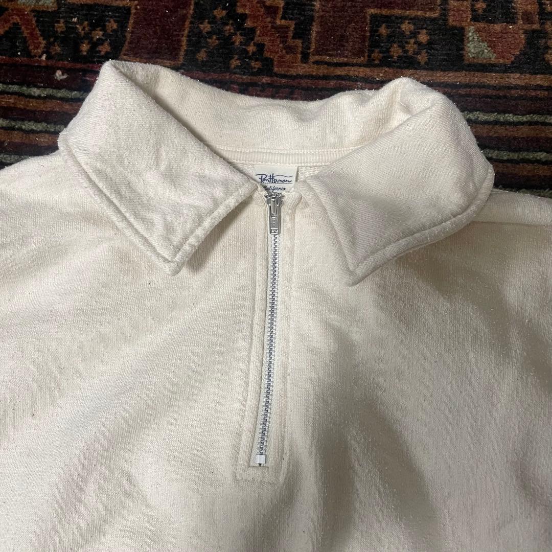 ロンハーマン　ハーフジップ　スウェット