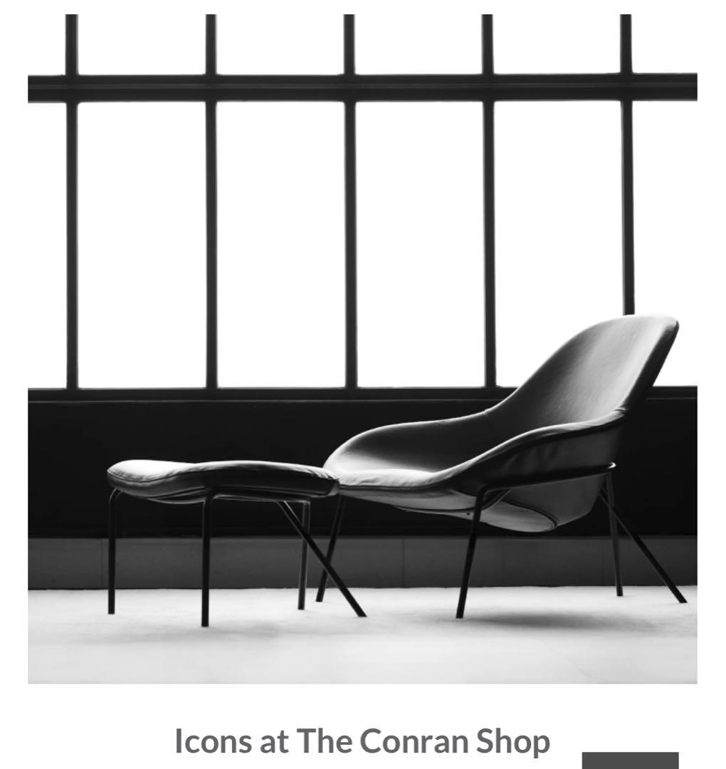 Magnus Longクロスレッグラウンジチェア 1人掛けソファ①