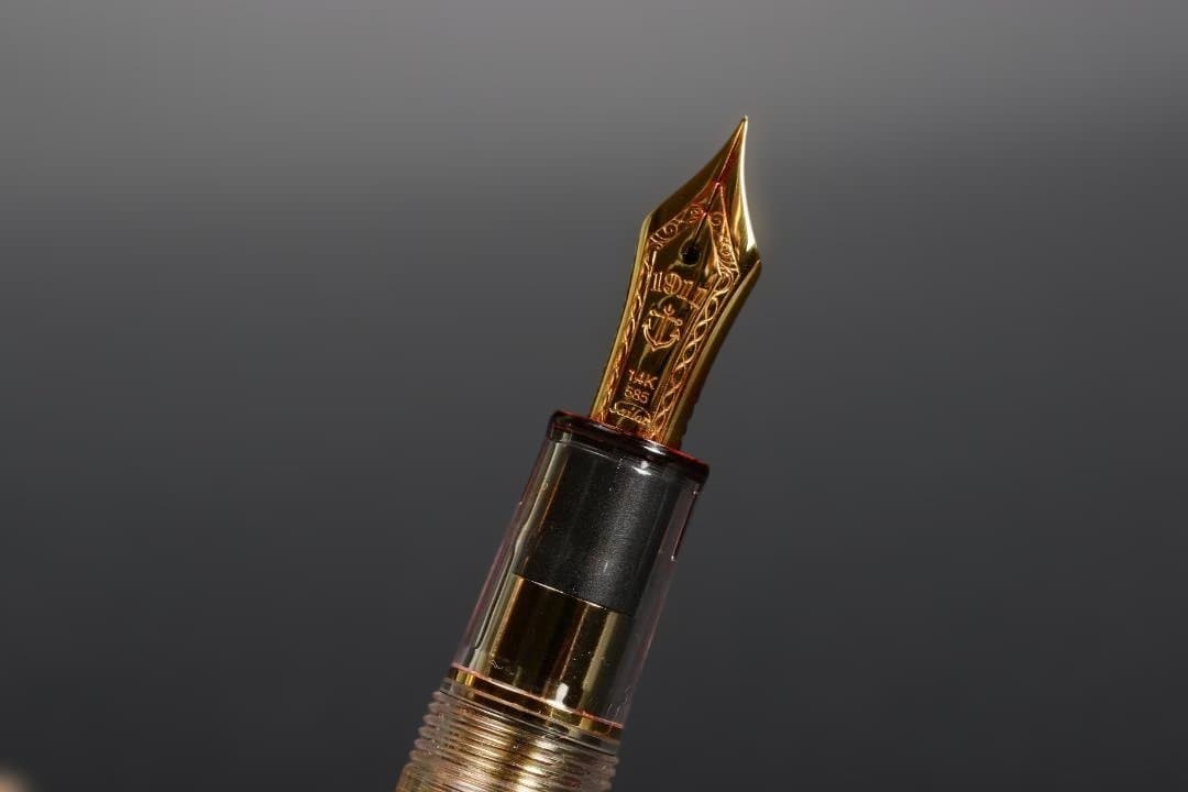 SAILOR セーラー FOUNDED 1911 万年筆 赤 14K 金ペン