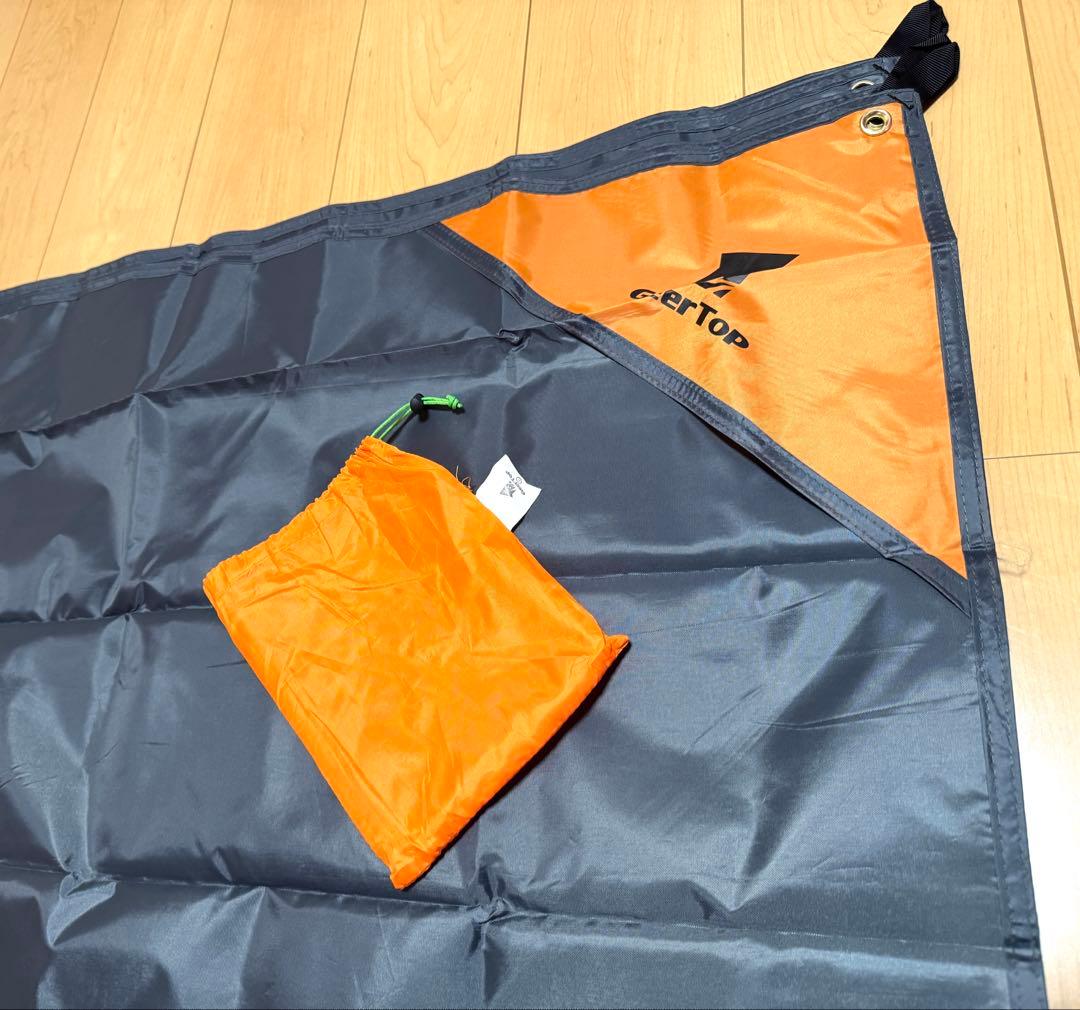 モンベル クロノスドーム2型 テント　他社グランドシート付き