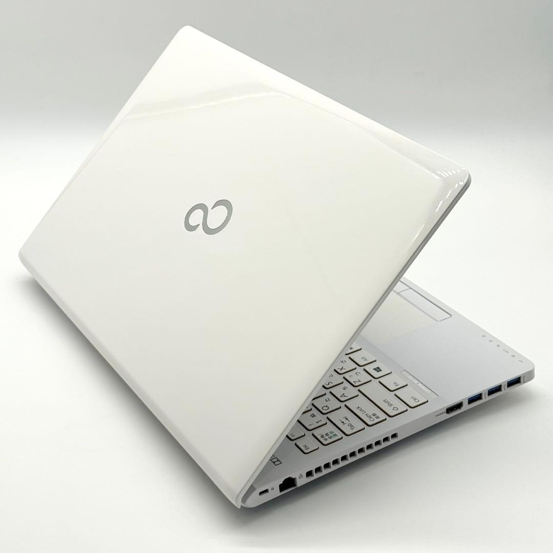 超美品 富士通ノートパソコン i7 タッチパネル 16GB 新品SSD1TB