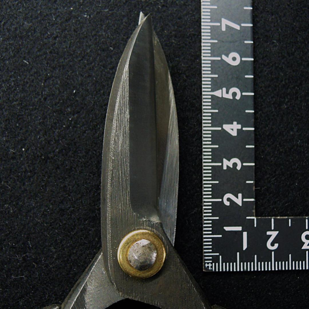 安重打刃物店 総火造 大久保鋏 無銘 未使用 192mm 新店舗移転時の整理品