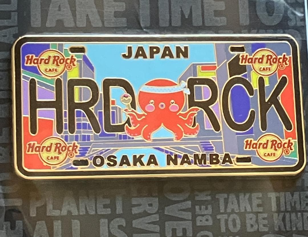 値下大阪難波☆新規開店・オープニングピン☆6点セット【虎・大阪城・桜】ギターピン