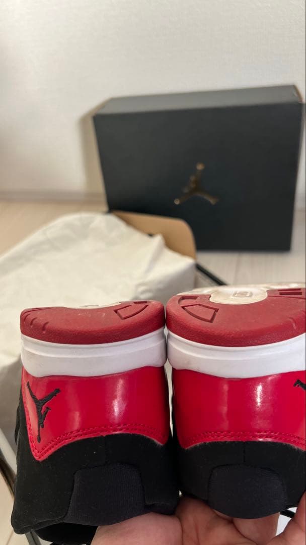 ナイキ　エアジョーダン 21cmAir Jordan ブラック/レッド