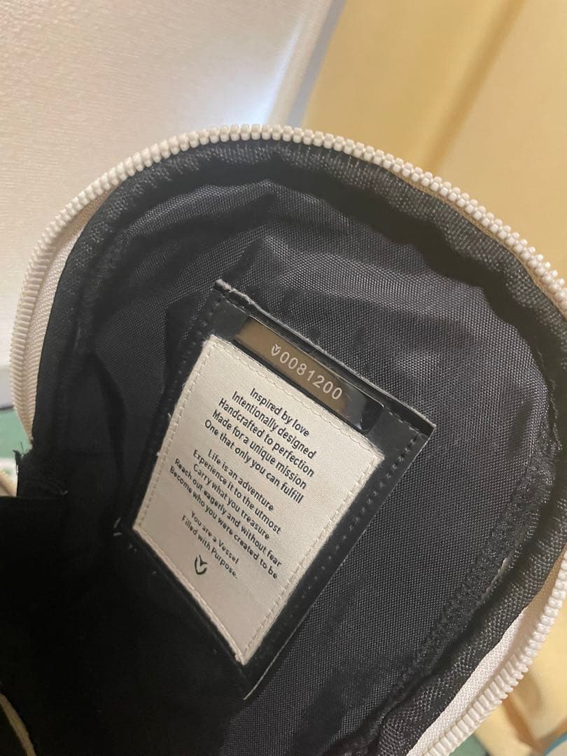 Vessel ホワイト スタンドバッグ/キャデバッグ