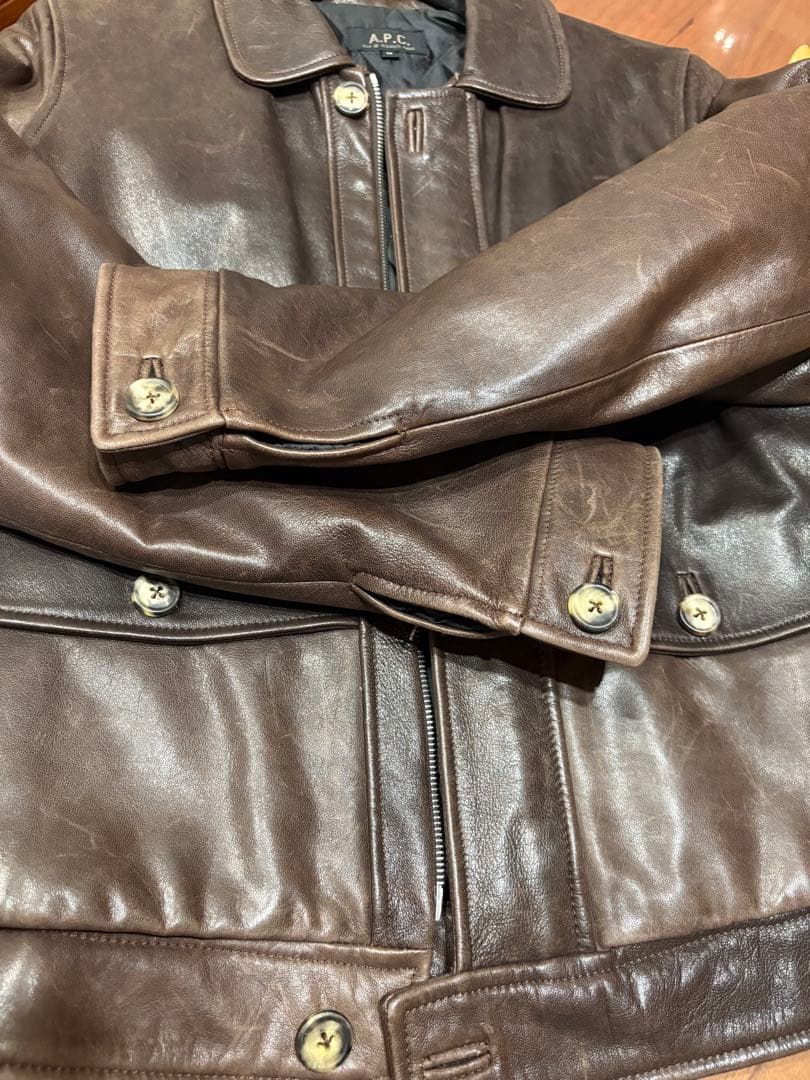 A.P.C. レザージャケット