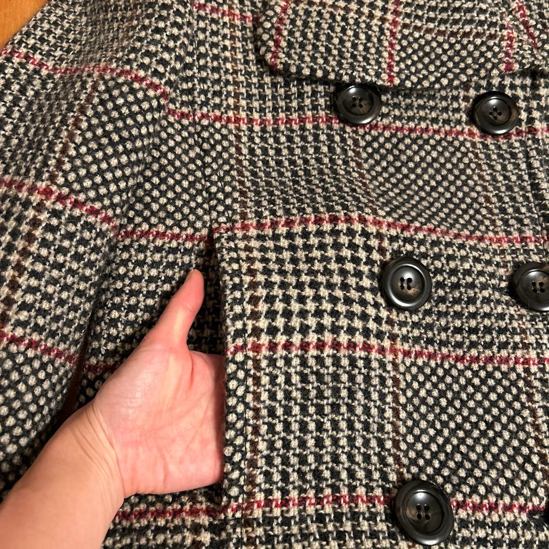 MaxMara マックスマーラ チェックコート