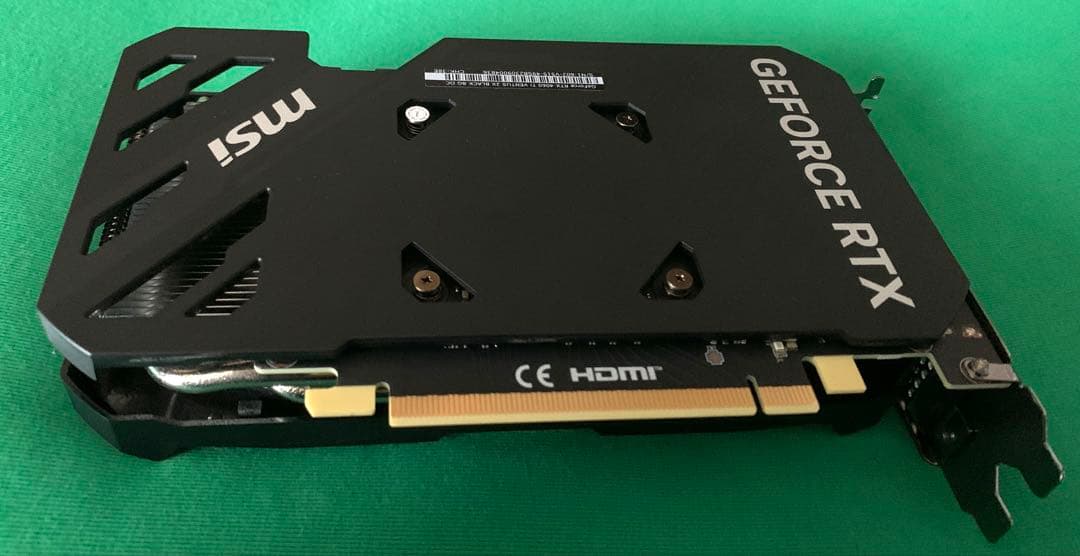【中古】MSI GeForce RTX 4060 Ti