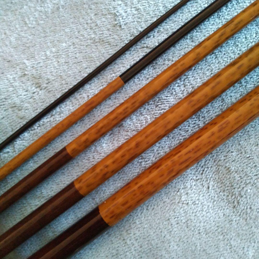 ★ヘラ竿【ジャンク品/実釣OK】★2本セット　朱紋峰先ぬけ15尺/品名不詳12尺