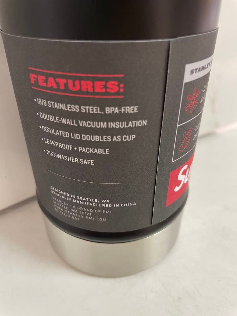 【665】supreme Stanley 20 oz Bottle 新品 タグ付