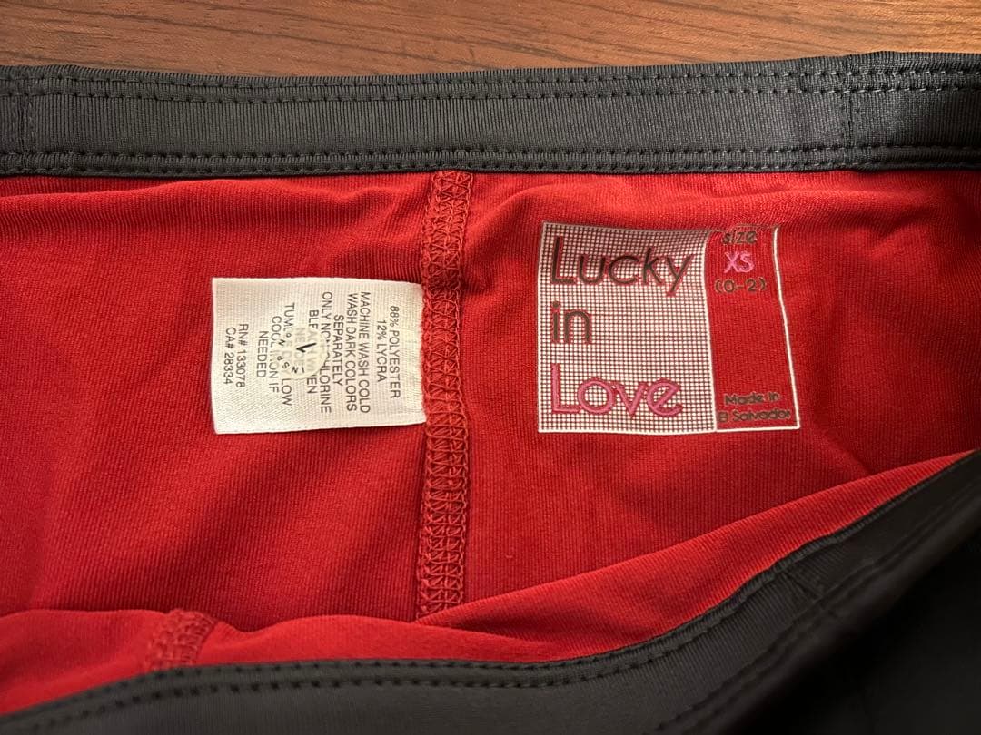 ラッキーインラブ　テニスウェア　グレースコート　US-XSサイズ　新品