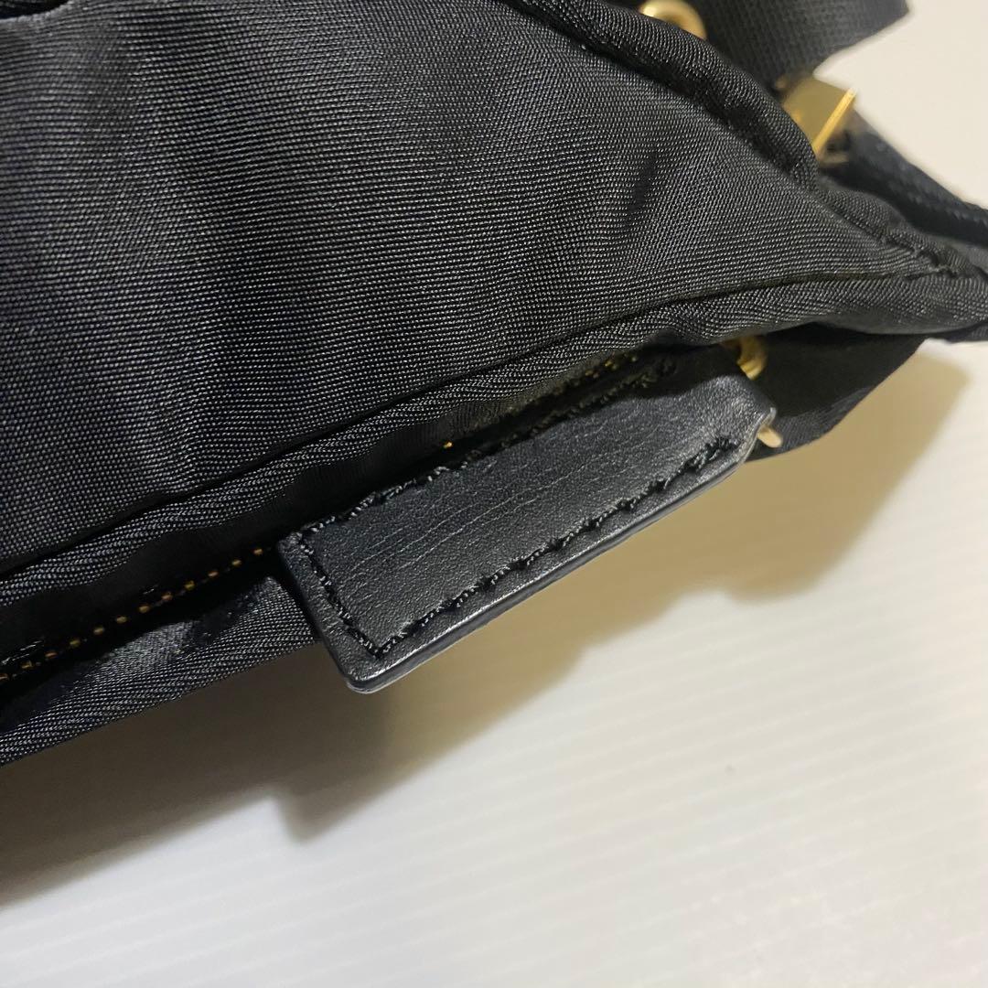 【未使用級】ORSETTO　FORTE ボディバッグ　ナイロン　ブラック