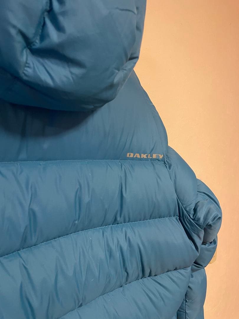 00系　オークリー Oakley ダウンジャケット フード付き　ゴルフ　美品