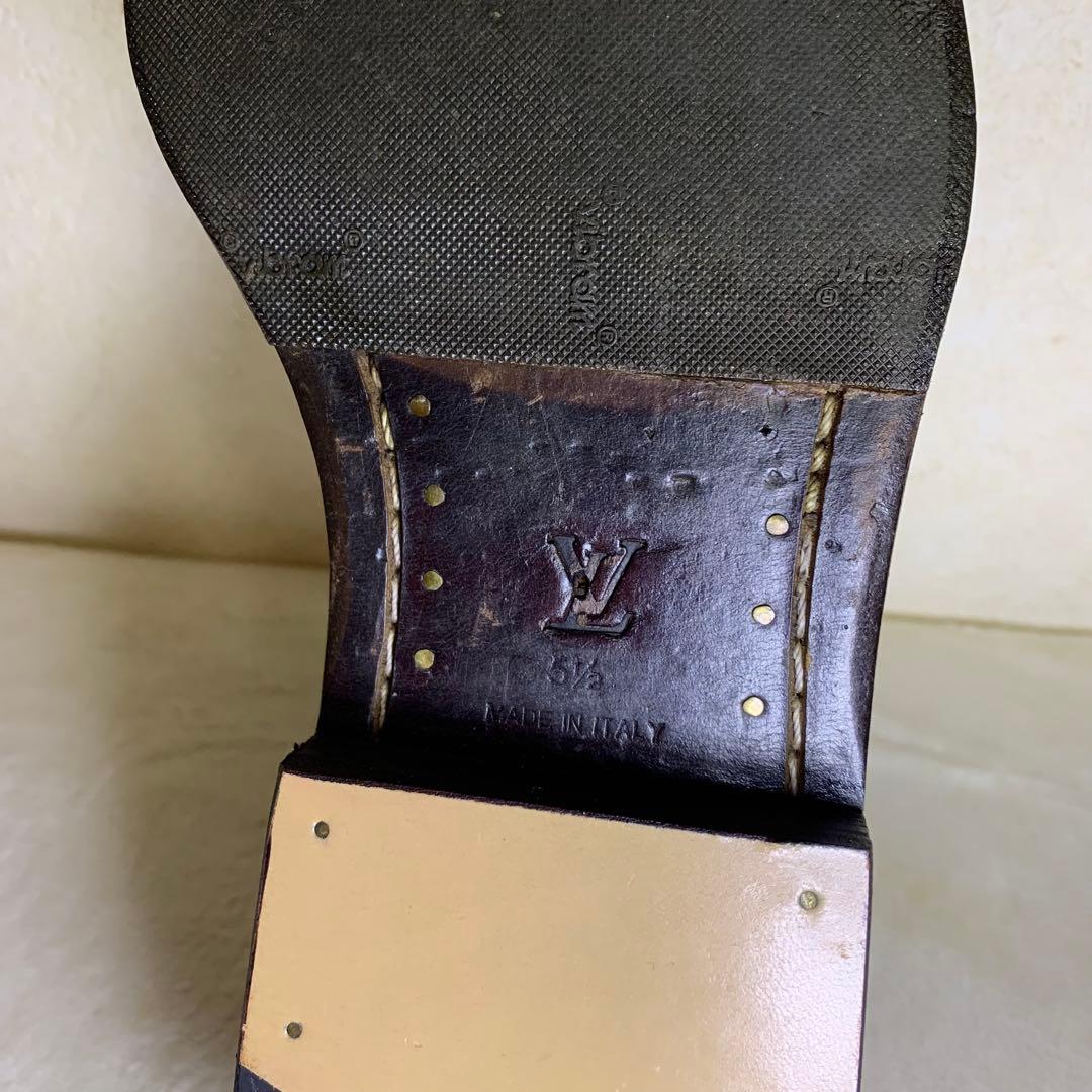 Louis Vuitton ルイヴィトン メンズ レザーシューズ 5 1/2