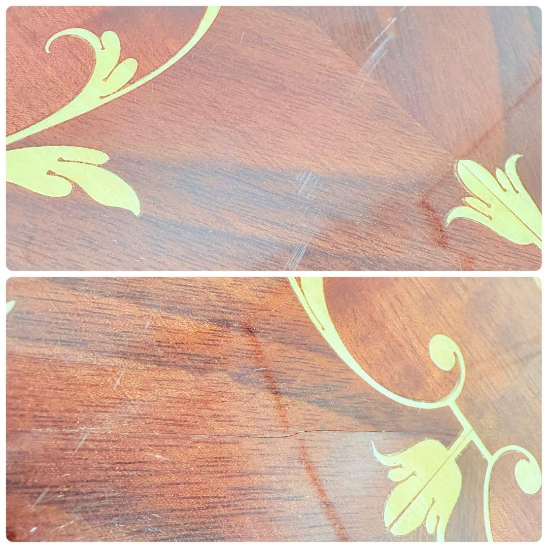 【希少】 イタリア製 象嵌 ワゴン ティーワゴン キッチンワゴン アンティーク