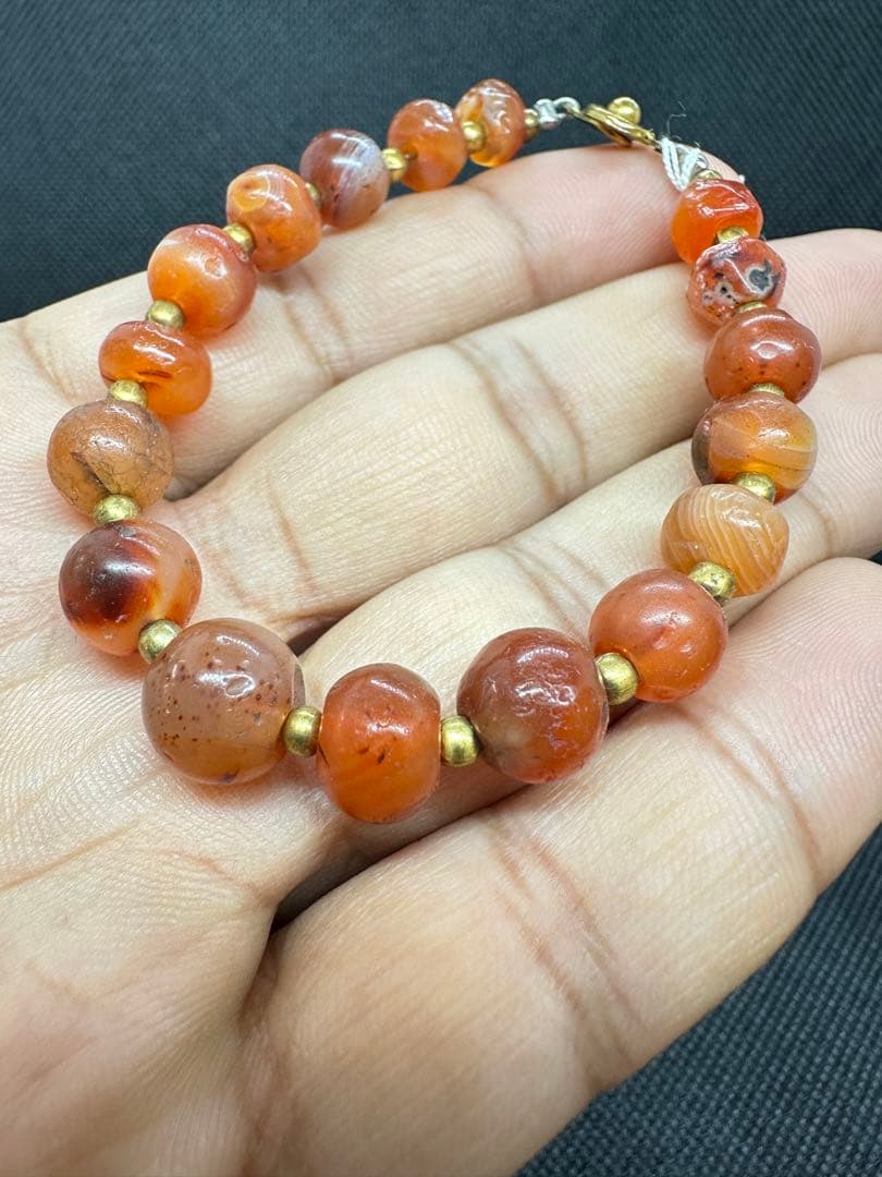 アンティークカーネリアンビーズ