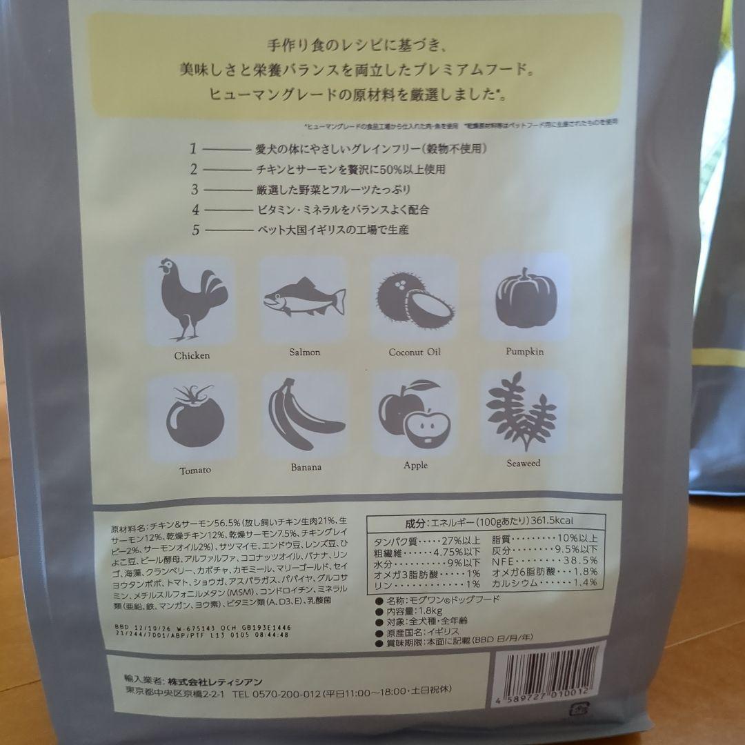 Mog Wan プレミアムドッグフード