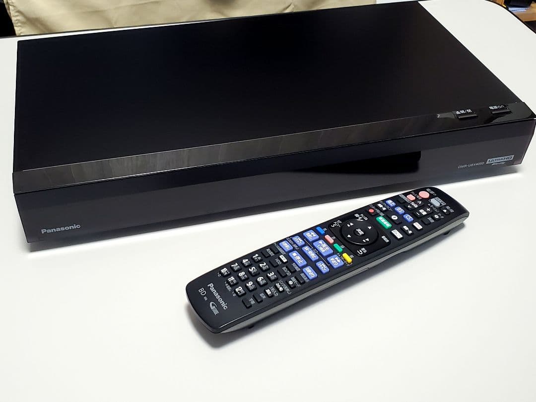パナソニック 4TB 7チューナー ブルーレイレコーダー DMR-UBX4050