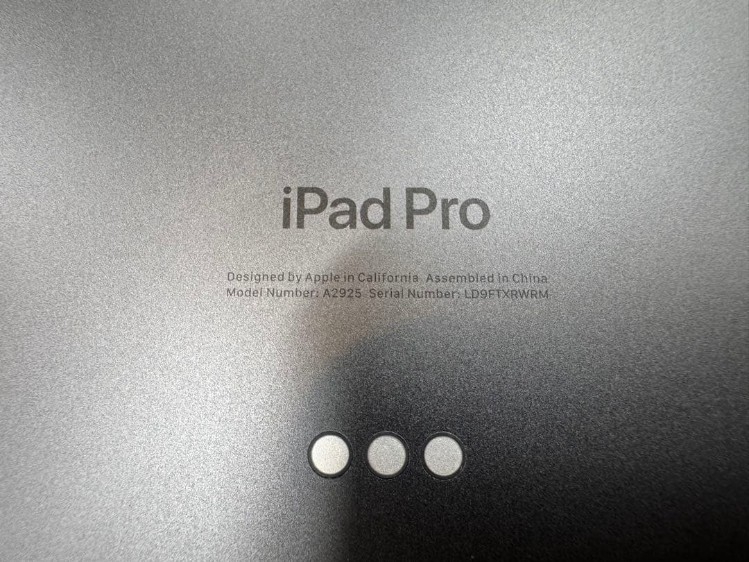 M4 iPad Pro 本体　wi-fiモデル　13インチ 256GBセット可