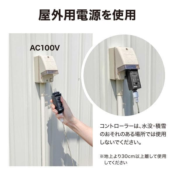 タカショー ブローライト はしごサンタ L 3P LIT-BL02L