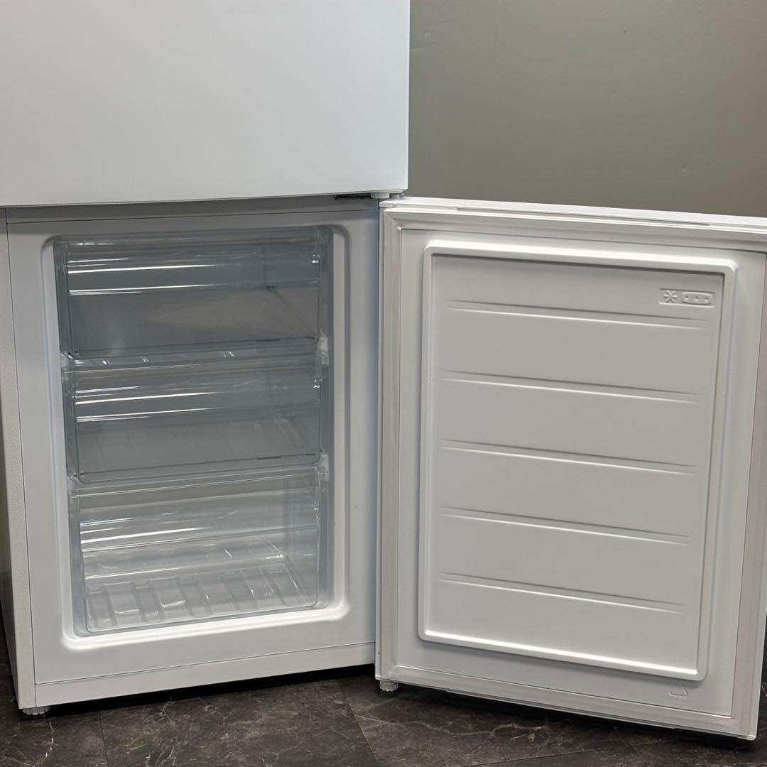 ∞送料込！設置対応◎2023年製 2ドア冷蔵庫157L JR160ML01WH