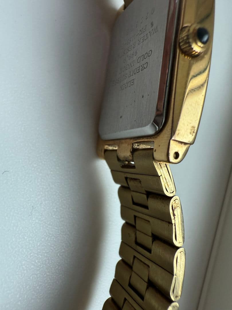 【純金インゴット】ELGIN × Credi クォーツ時計