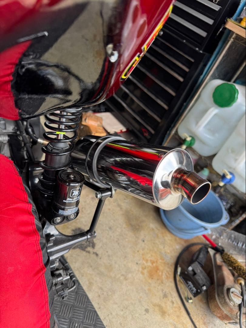 グリファス用　ガレージバル マフラー