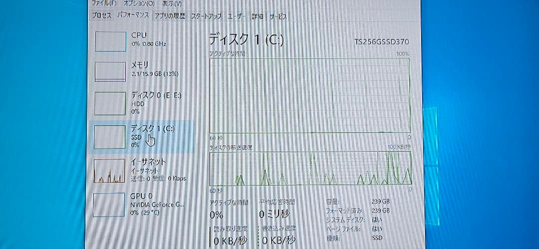ライトゲーミングパソコン i7 4770 gtx750 ssd256hdd1tb