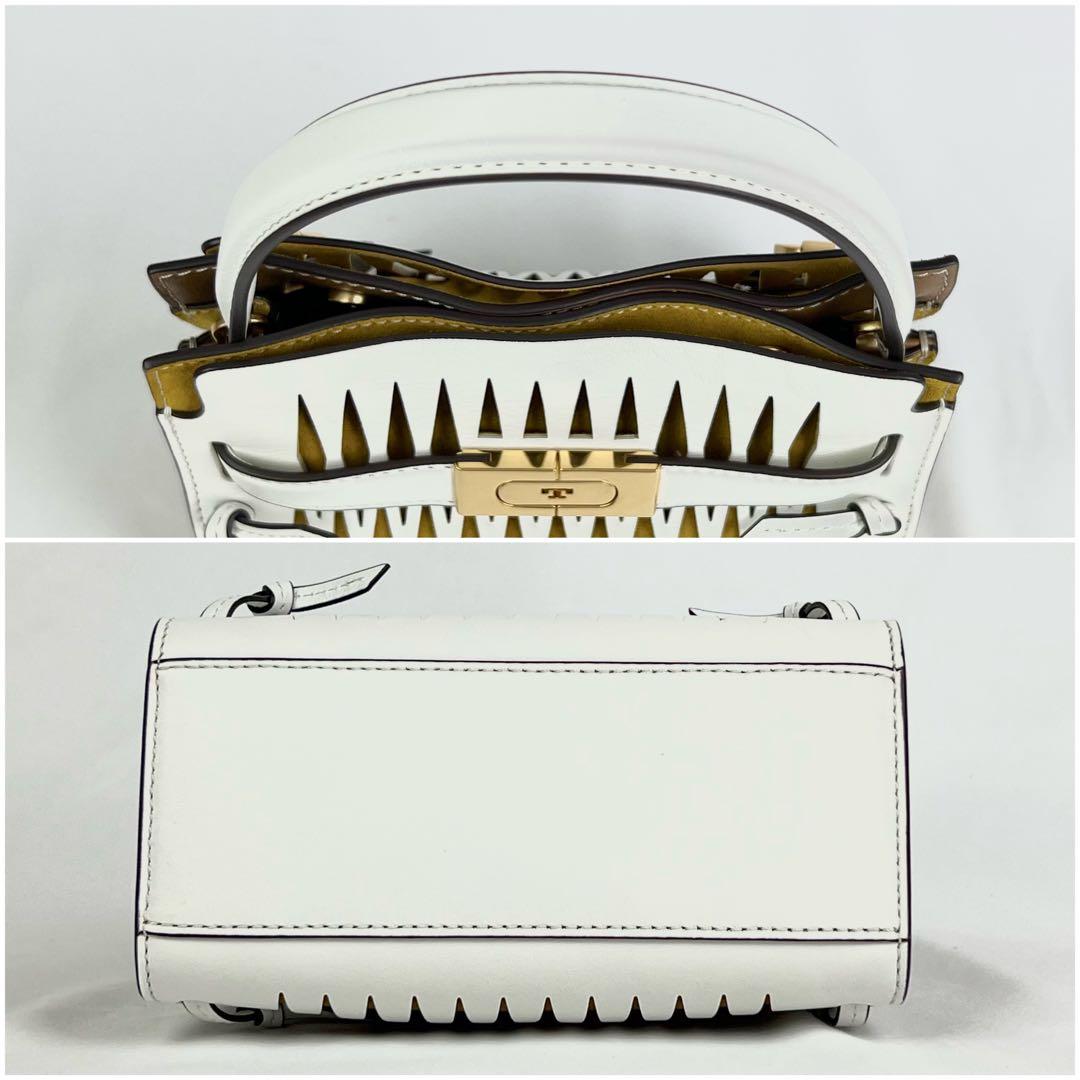 トリーバーチ Leeラジウィル 2way カットワーク ショルダーバッグ