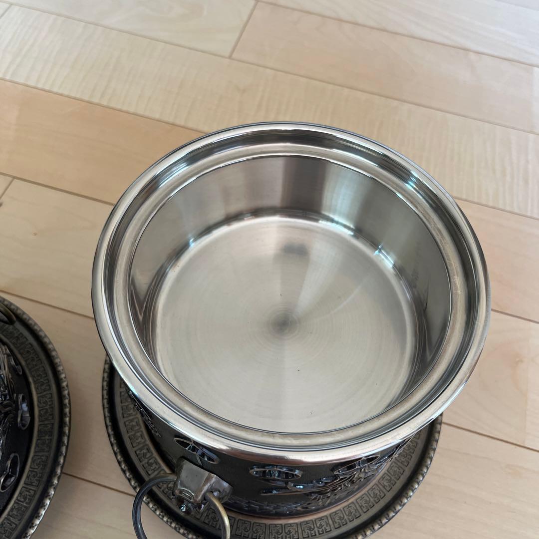 【売り切りたい為！】 アウトドア鍋　家庭用 一人鍋 ２つ