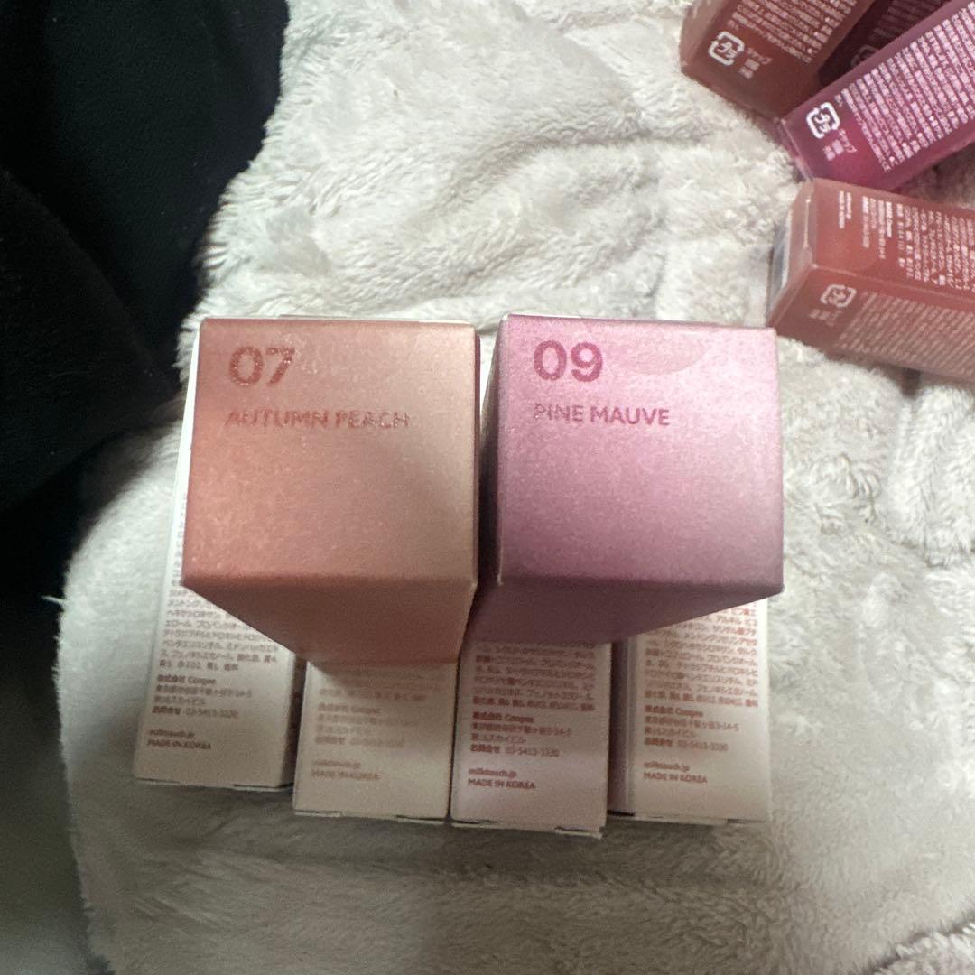 milk touch リップグロス＆ティント セット