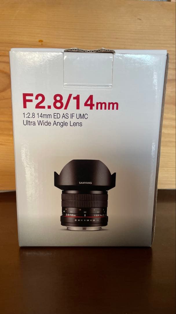 SAMYANG F2.8/14mm 超広角レンズ