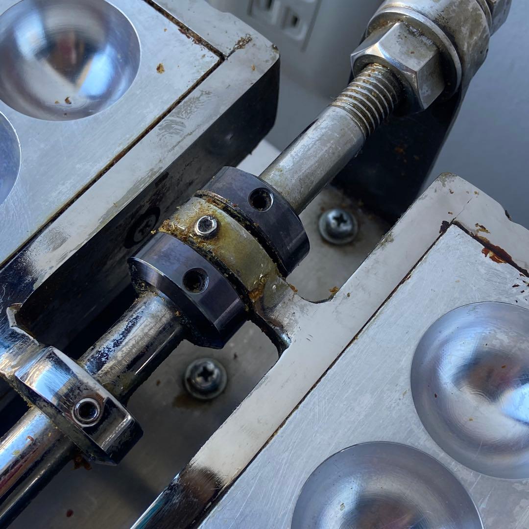 中古品 ベビーカステラ焼器 丸型 パイオニア厨房 100V PK-45