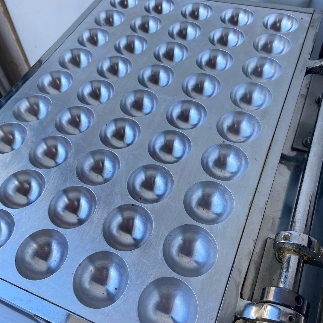 中古品 ベビーカステラ焼器 丸型 パイオニア厨房 100V PK-45