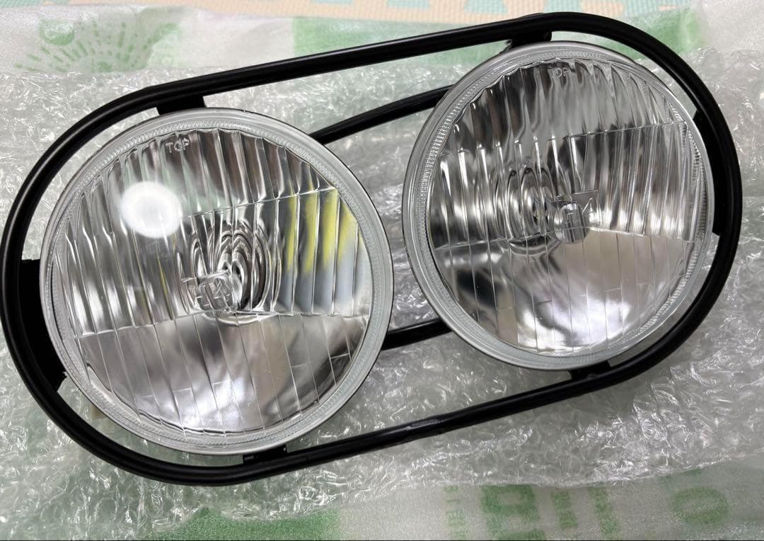 ズーマー ZOOMER AF58 ヘッドライト LED デカ目 ラッカス 社外品