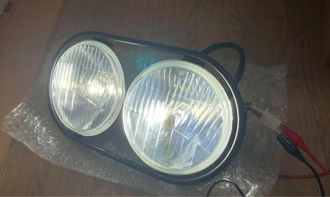 ズーマー ZOOMER AF58 ヘッドライト LED デカ目 ラッカス 社外品