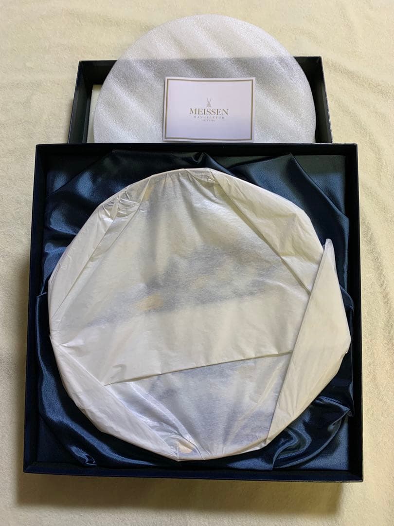 マイセン イヤープレート 飛行艇 2002年 未使用品 ドルニエドックス