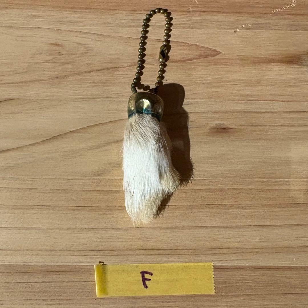 ヴィンテージ ラビットフット キーチェーン　ラッキーチャーム　USA製 F