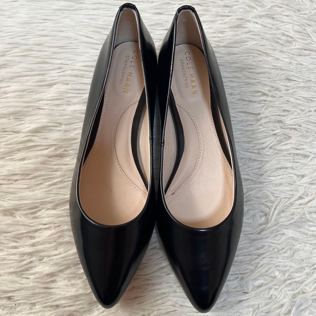 【新品未使用】コールハーン　ブレンナ スキマー　レザー　フラットパンプス