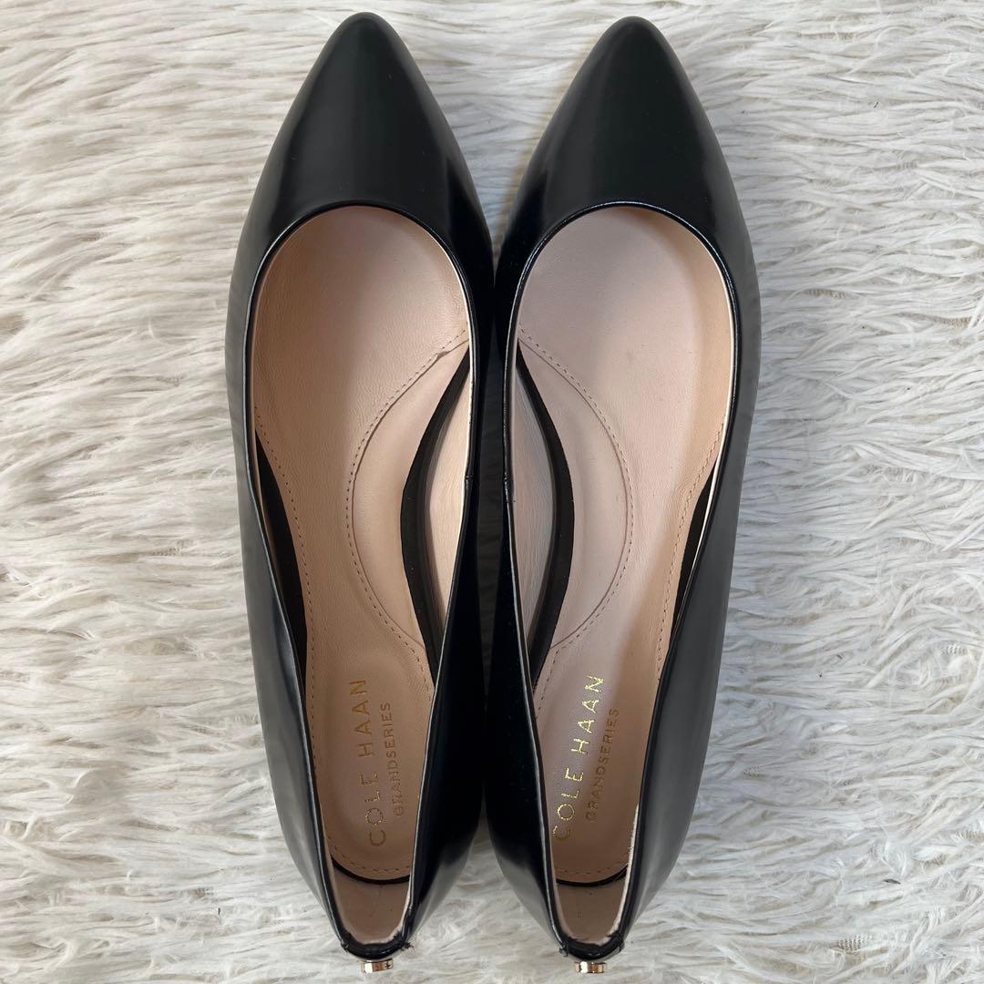 【新品未使用】コールハーン　ブレンナ スキマー　レザー　フラットパンプス