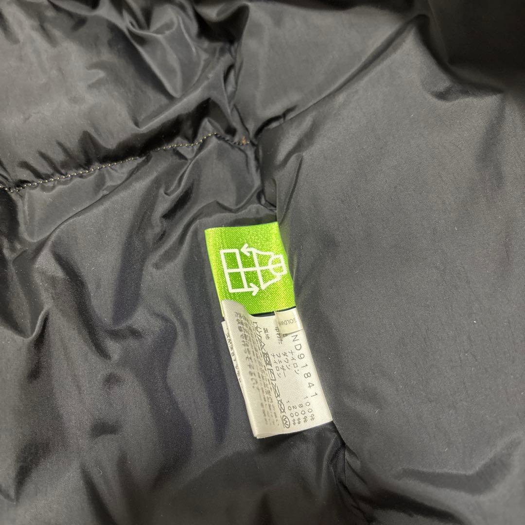 THE NORTH FACE ダウンジャケット Ｌ　イエロー/ブラック