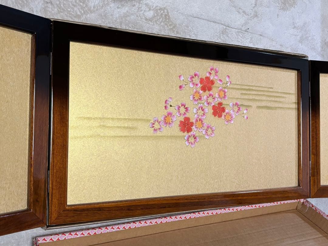 お雛様　屏風