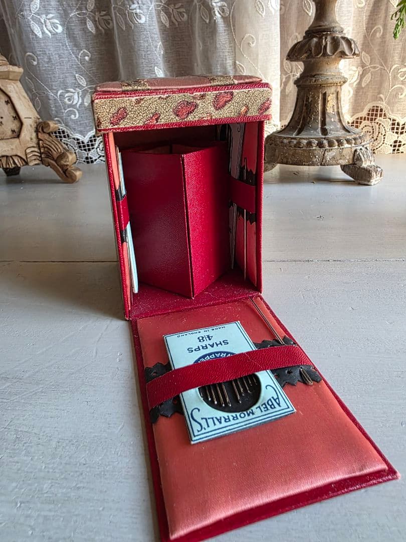 イギリスアンティーク ビンテージ 収納型メルスリーボックス