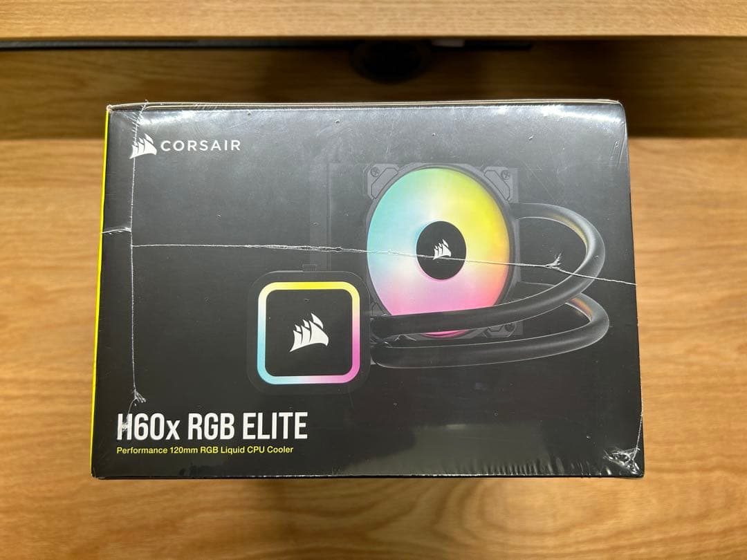 CORSAIR H60x RGB ELITE 120mm 水冷CPUクーラー新品